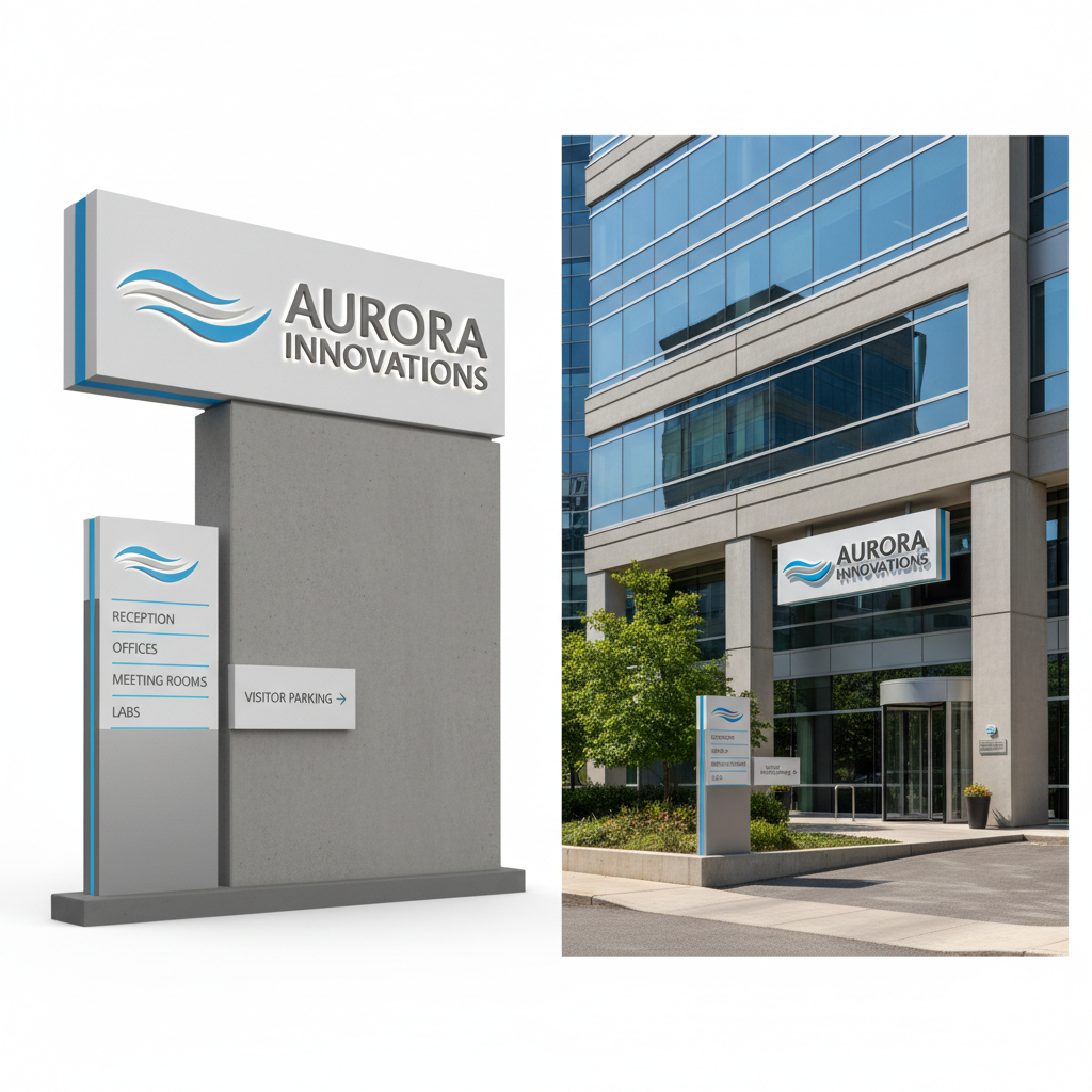 Signaletique exterieur — photo 2