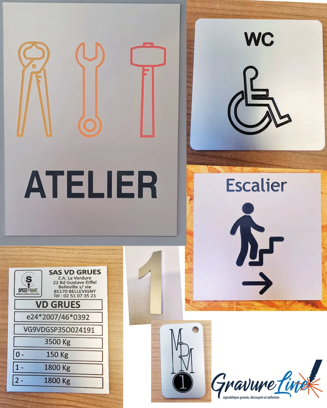 PLAQUE ALU — Gravureline