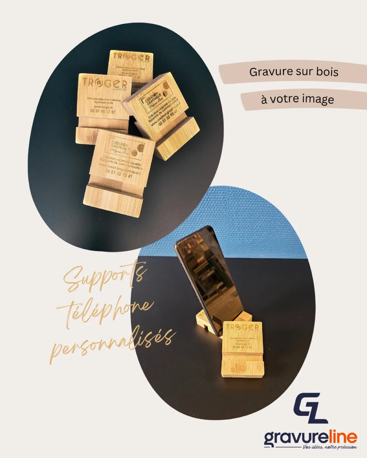 Support tel (2) — Gravureline