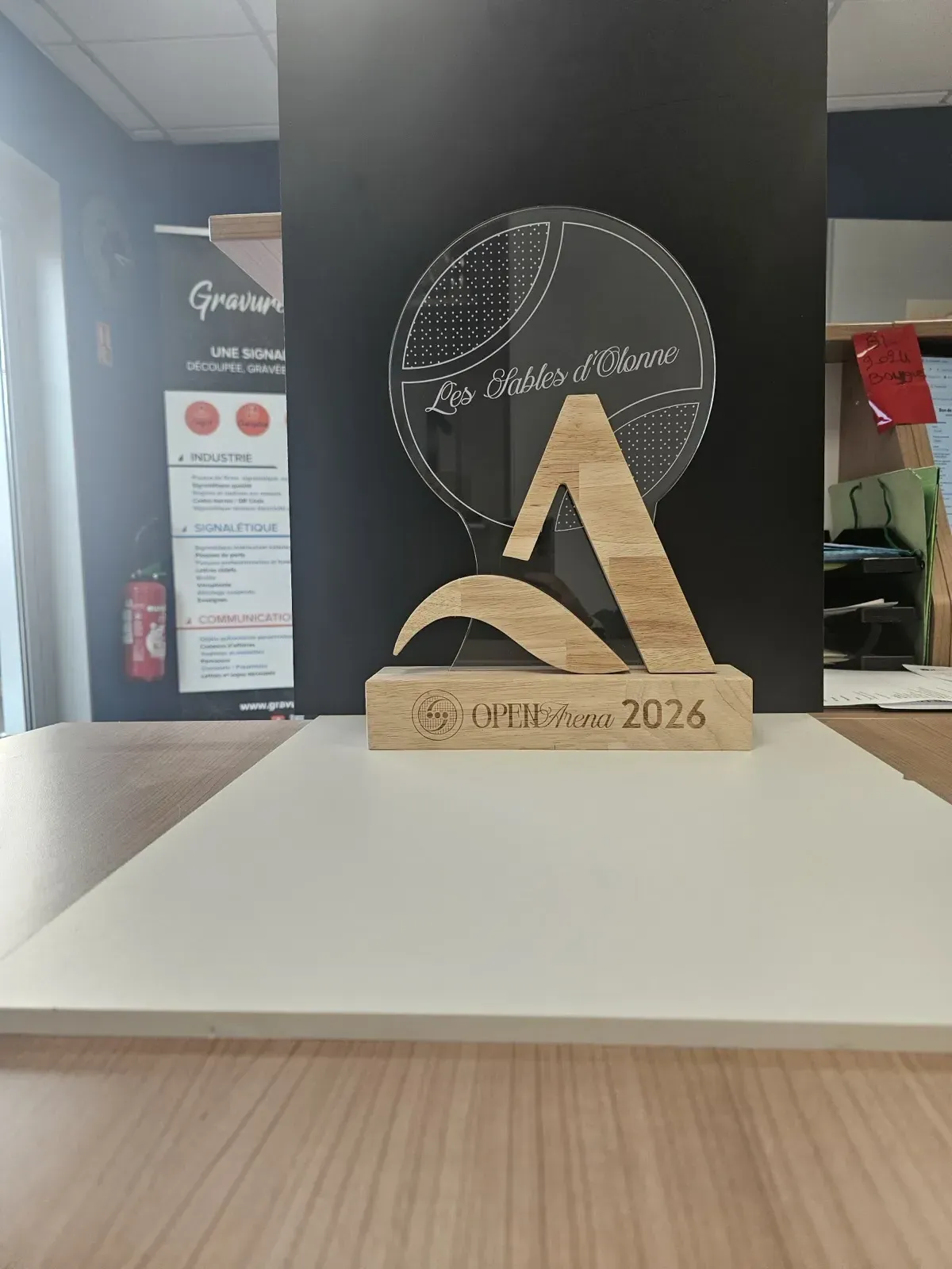 Trophées personnalisés — Gravureline