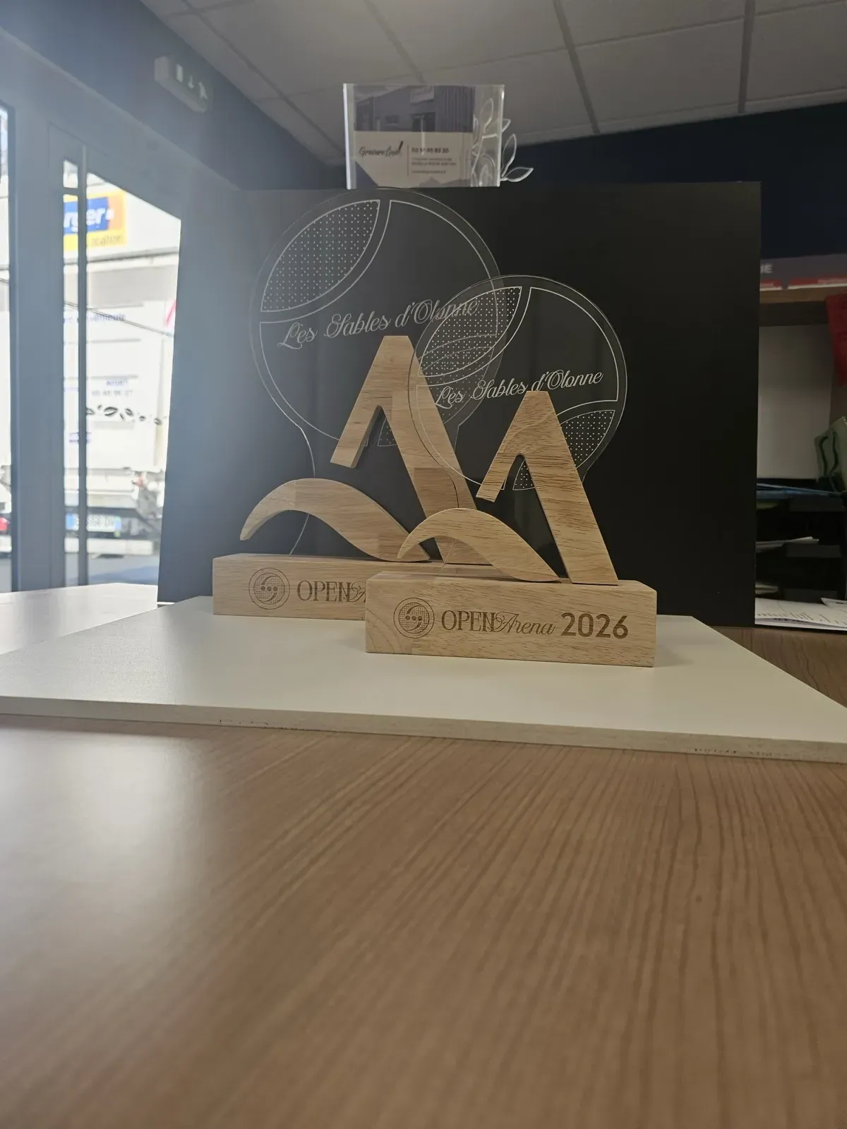 Trophées personnalisés — Gravureline