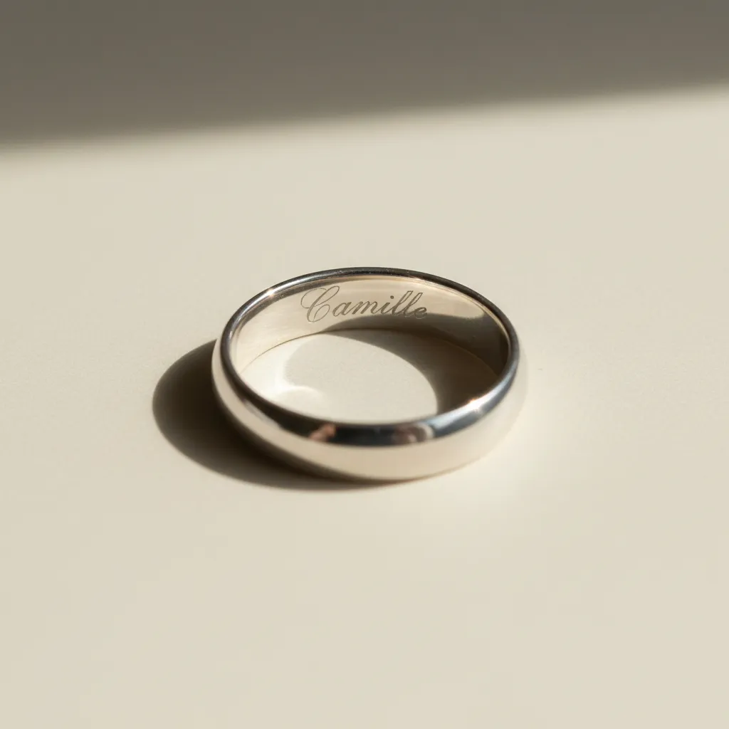 Bague gravée