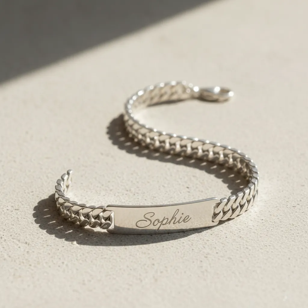 Bracelet gravé