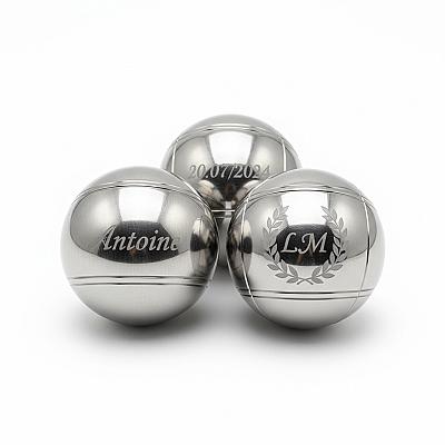 Boule de pétanque gravée — vignette 2