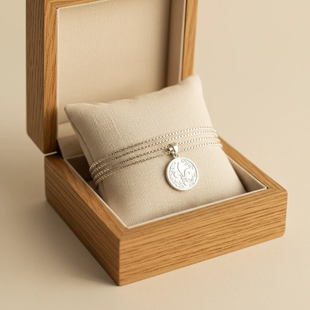 Collier gravé — photo 3