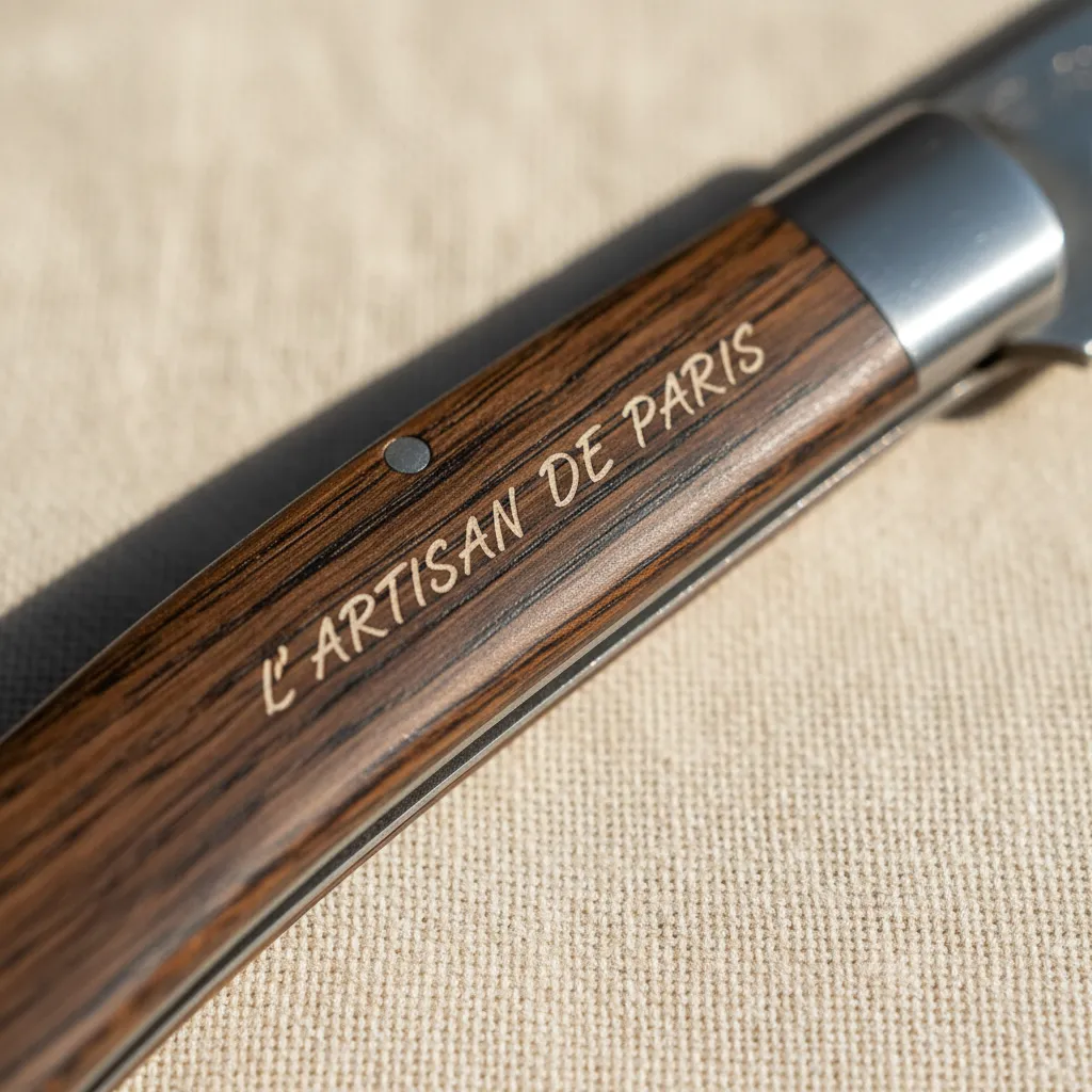 Couteau gravé — photo 3