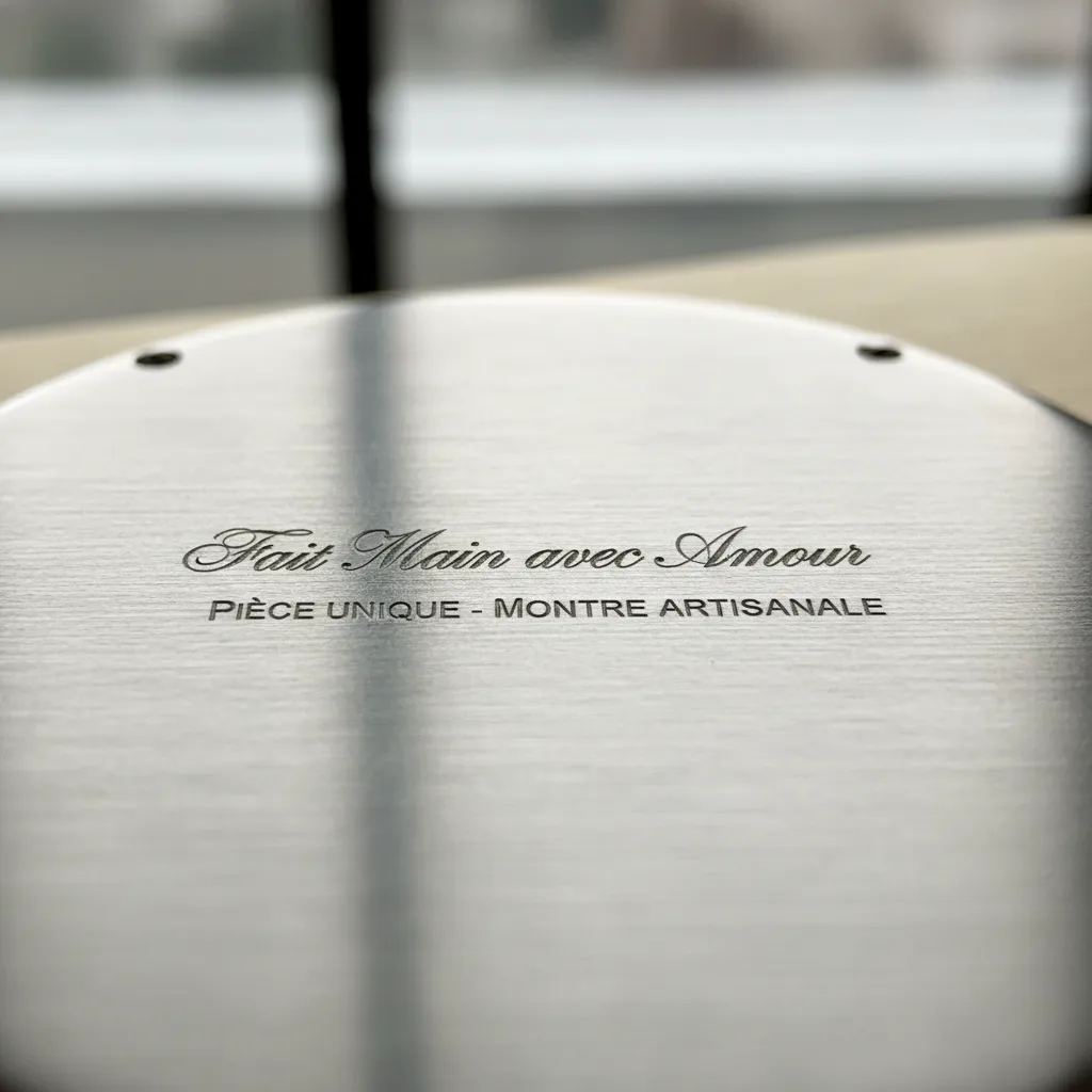 Montre gravée — photo 3