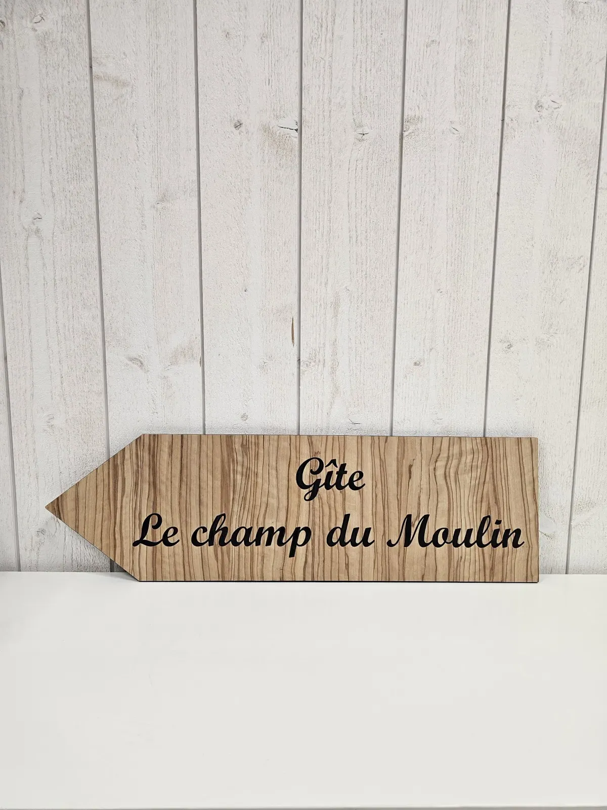 Plaque boîte aux lettres gravée