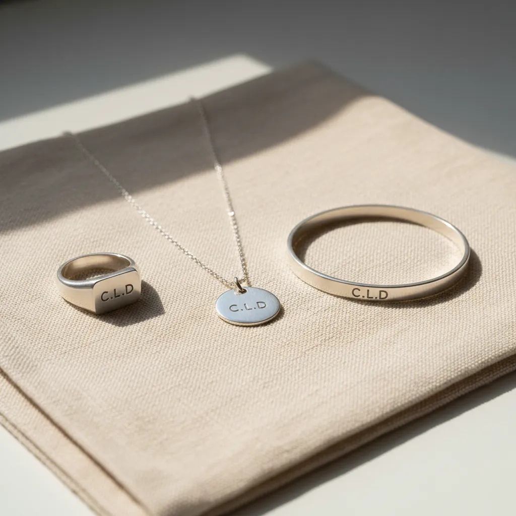 Bijoux gravés